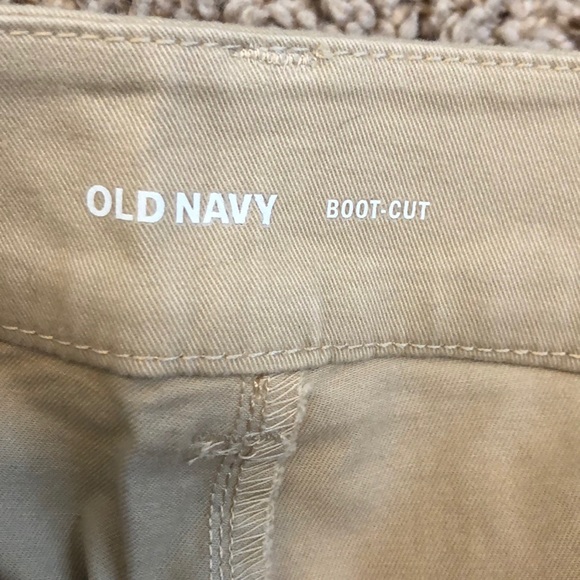 Old navy Bootcut khaki pants - Picture 3 of 4